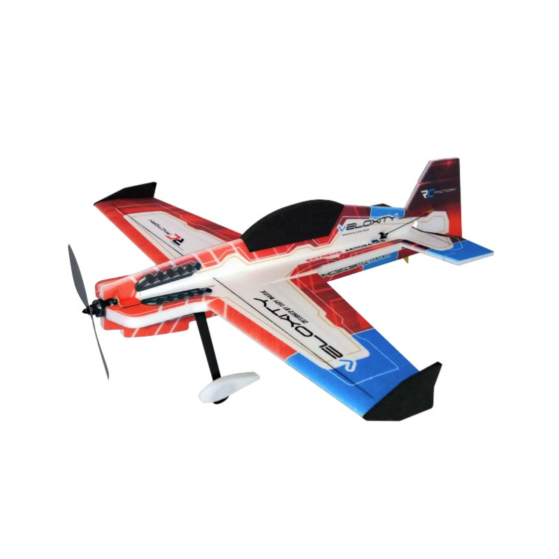 Red Veloxity RC Factory Aircraft approx.1.07m