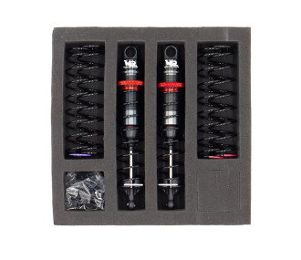 Amortisseurs 1/10 75mm BIG BORE 13mm +kit 3 ressorts (H/M/S)