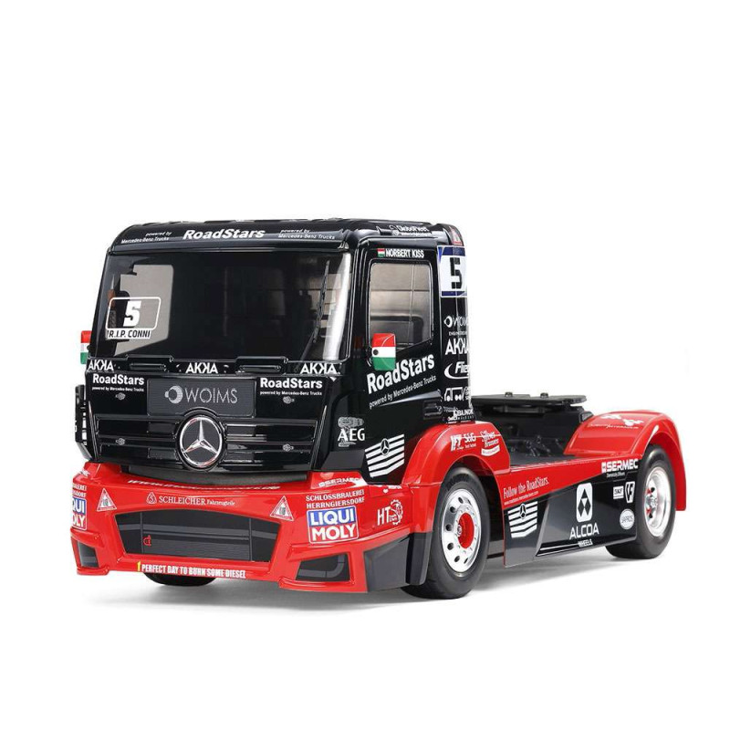 Bodywork M-B Actros Tankpool MP4 Tamiya