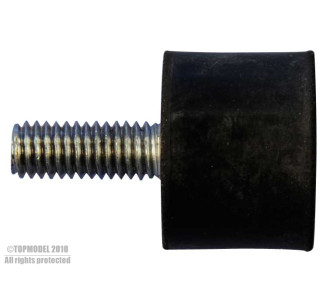 SILENT-BLOC Ø15mm M4 4pcs