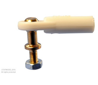 TAPPO ROTONDO V1, Ø5, M2,5/M2,5 LUNGO 2 pz.