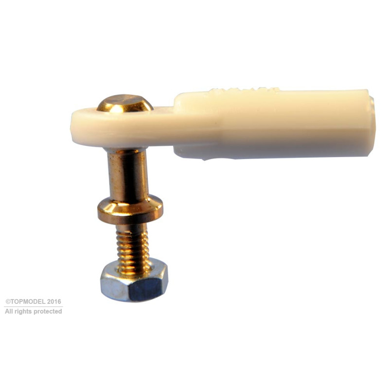 ROUND CAP V1, Ø5, M2.5/M2.5 LONG 2pcs