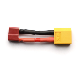 Adaptador de enchufe de controlador XT60 (M) a batería Deans (T) (F)