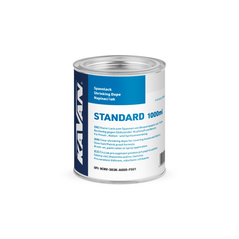 CLASSIC nitrocellulose tension coating 1000ml Kavan