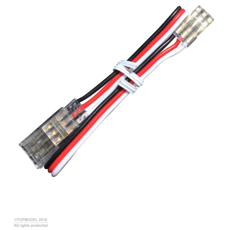 RALLONGE SERVO JR/FUT 30cm TRANSPARENTE
