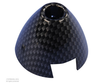 TURBO SPINNER Ø38mm CARBON LOOK (seul)