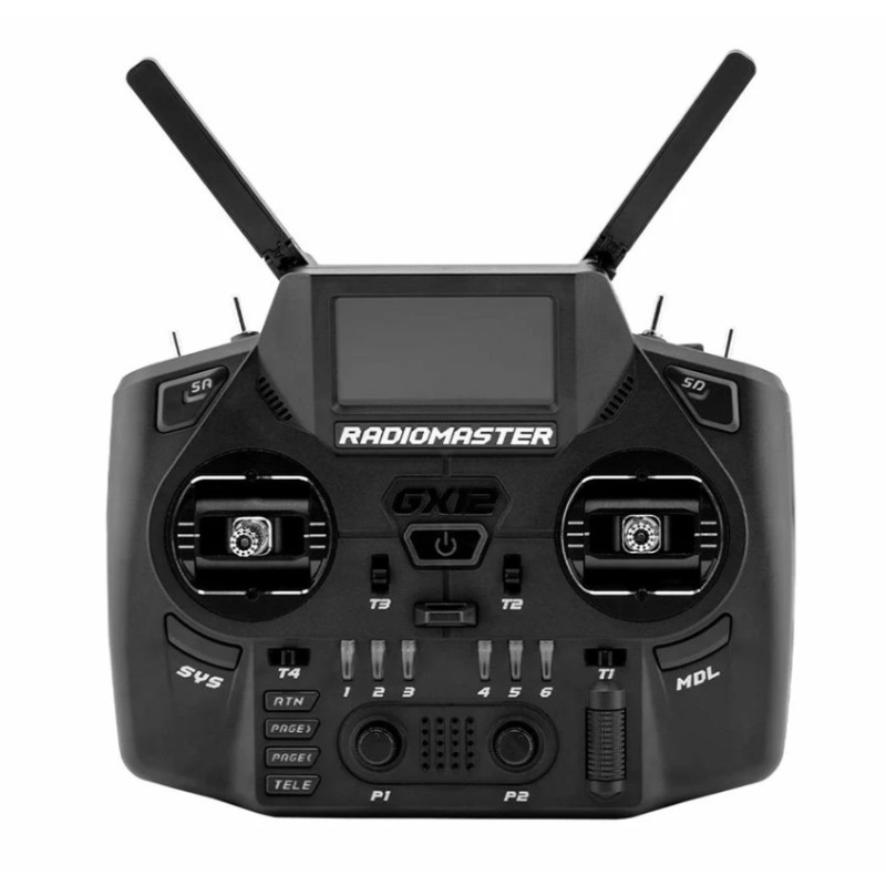 Radiocommande GX12 Dual-Band ELRS Gemini-X Mode 2 Radiomaster