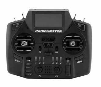 Radiocommande GX12 Dual-Band ELRS Gemini-X Mode 2 Radiomaster