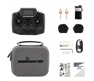 Radiocommande GX12 Dual-Band ELRS Gemini-X Mode 2 Radiomaster