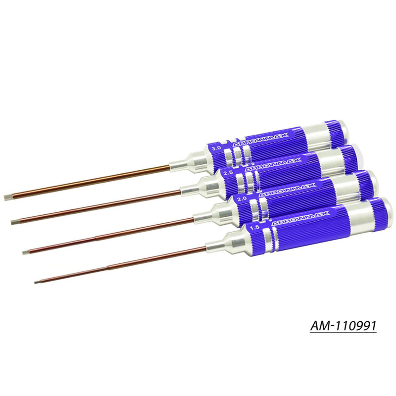 clé allen Set 1.5, 2.0, 2.5 & 3.0 X 120MM - 4-Teilig. 