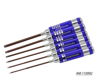 clé allen Set 1.5, 2.0, 2.5, 3.0, 4.0 & 5.0 X 120MM - 6-Teilig. 