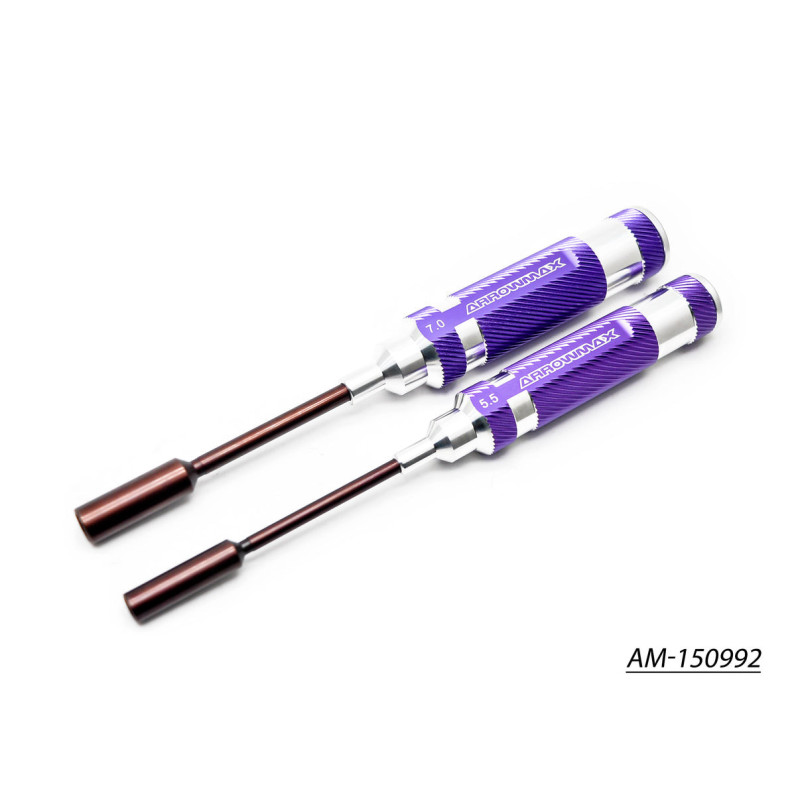 tournevis a douille Set 5.5 & 7.0 X 100MM - 2-Teilig, 