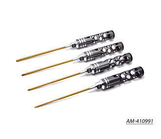 set clé allen1.5, 2.0, 2.5 & 3.0 X 120MM - 4-Teilig. Honeycomb 