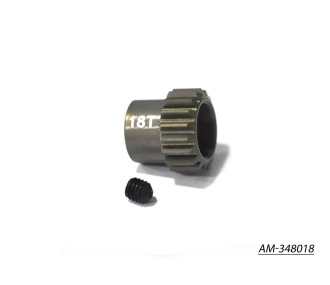 pignion moteur 48P 18T（7075 Hard） 