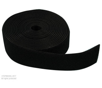 VELCRO® 20mm Rouleau 2m NOIR