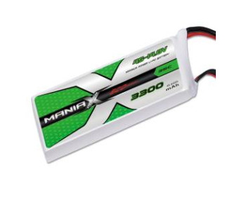 Batterie Maniax ECO lipo14.8V 3300mAh 30C
