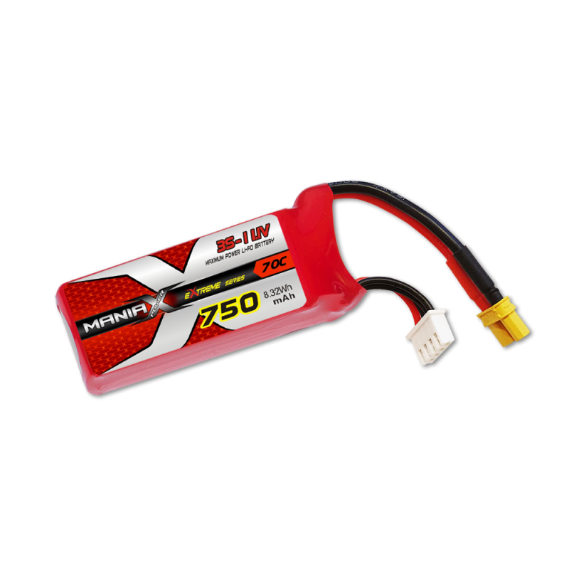 Batterie Maniax eXtreme lipo11.1V 750mAh 70C (for Goosky S2/M2 EVO)