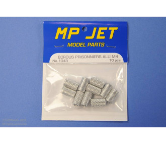 ECROU PRISONNIER M4 10pcs