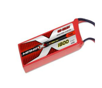 Batterie Maniax eXtreme lipo22.2V 1800mAh 70C
