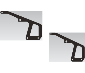 omp m2 v3 pro chassis partie arriere