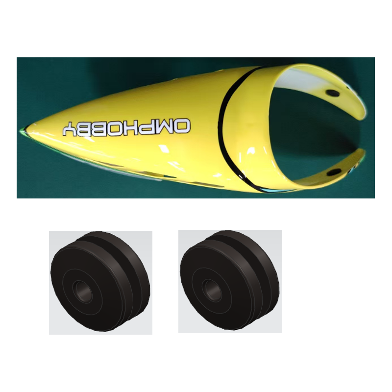 omp m2 v3 pro fuselage- viper yellow