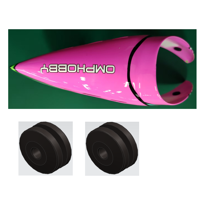 omp m2 v3 pro fuselage- plasma pink