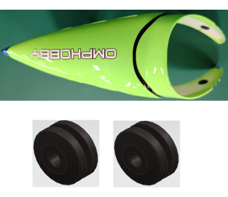 omp m2 v3 pro fuselage velocity green