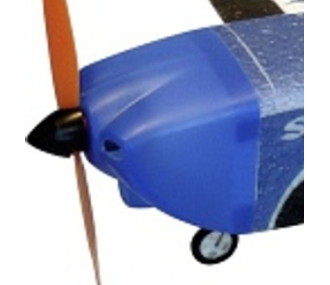 Capot moteur bleu Sbach 342 1200 - Hacker ModeL