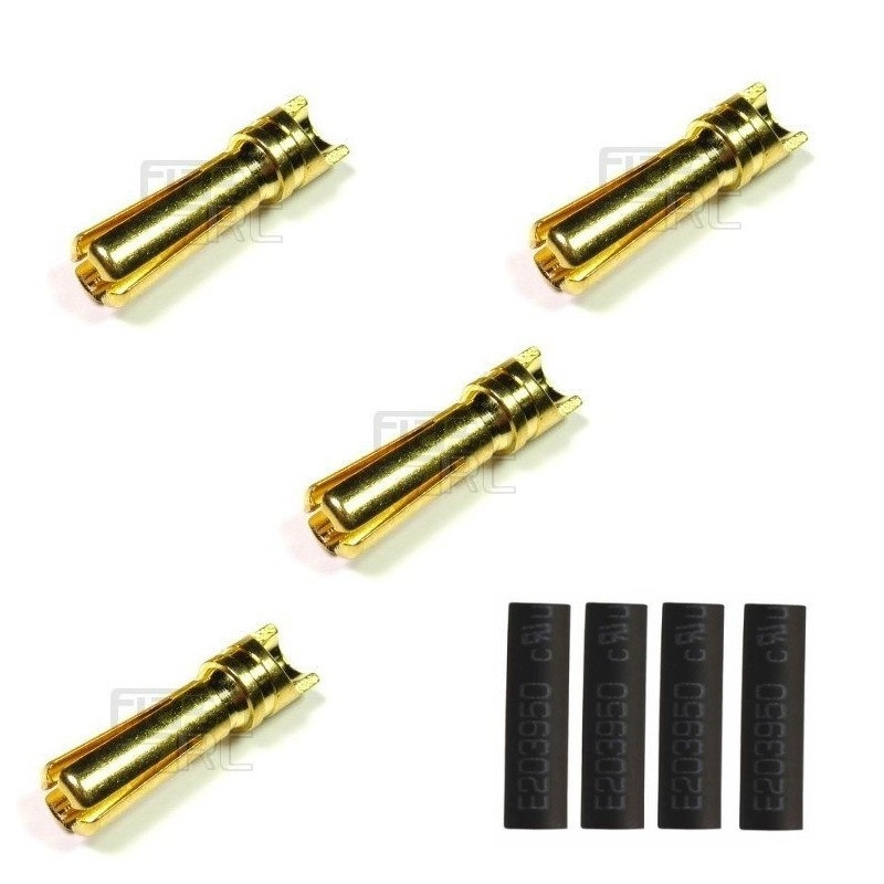 O presa DB4 M/F da 4 mm (1 coppia) - Dualsky