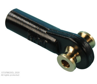 CHAPE A ROTULE V1, Ø5, M2/2 DOUBLE 6pcs
