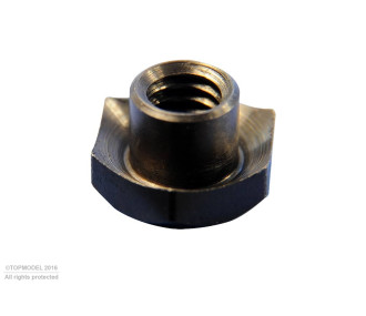 ECROU PRISONNIER HEXAGONAL M4 10pcs