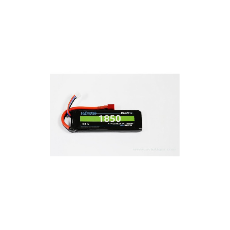 ACCU LIPO 7.4V 1850MAH 30C maxpro