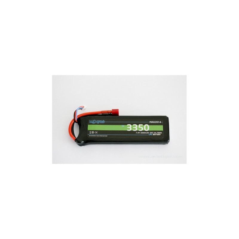 ACCU LIPO 7.4V 3300MAH 30C maxpro