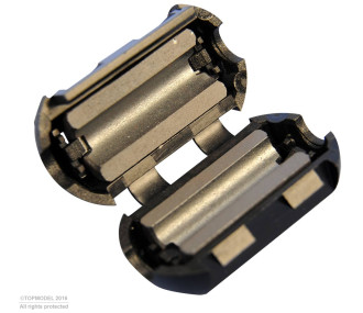 FERRITE CLIPSABLE 5,0 (29x16mm) 1pc