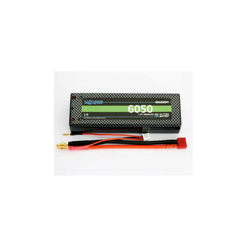 ACCU LIPO 7.4V 6000MAH 50C HardCase