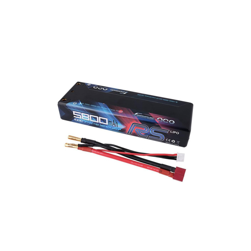 LIPO 7.4V 100C 5800MAH HardCase RC