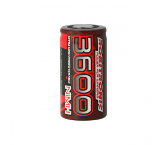 Batterie NiMH 3600mAh 1,2V Sub-C Robitronic