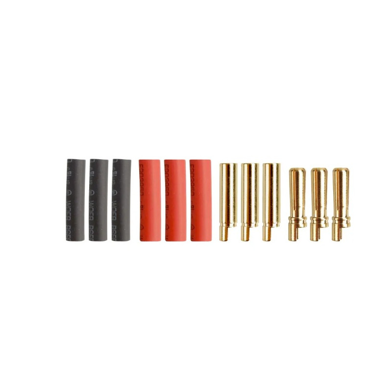 Prise OR PK 4mm M/F (3 paires) - Yuki Model