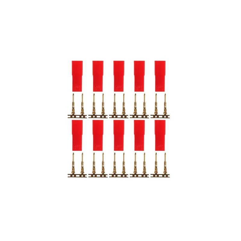 Amass connecteur JST BEC 10 prises mâles