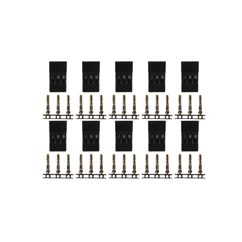 Amass connecteur JR 10 prises femelles