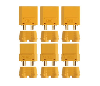 Prise XT90 M/F Amass (3 paires)