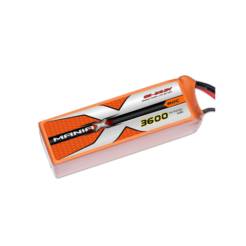 Batterie Maniax eXtreme lipo22.2V 3600mAh 80C