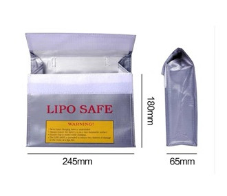 Sac sécurité Lipo 18x24.5x6.5cm FLASH RC