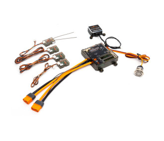 Spektrum AR20410T DSMX récepteur 20 voies PowerSafe, Telemetry avec Synaps