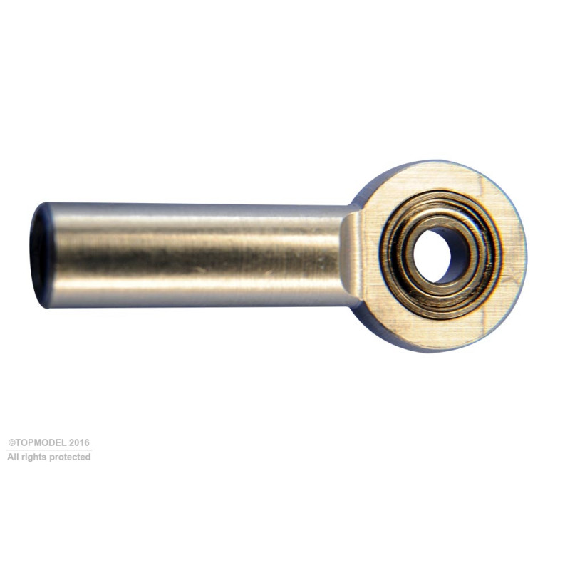 CHAPE A ROTULE ALU M2 6pcs