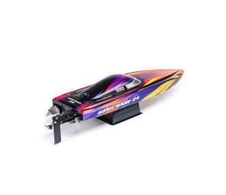 Sonicwake 24" Self-Righting Brushless Deep-V RTR, Red