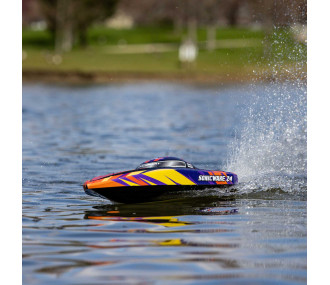 Sonicwake 24" Self-Righting Brushless Deep-V RTR, Red
