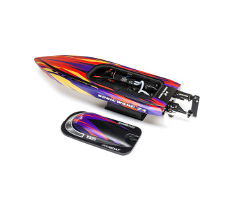 Sonicwake 24" Self-Righting Brushless Deep-V RTR, Red