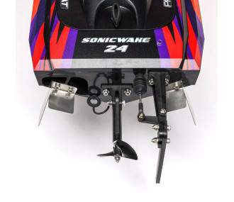 Sonicwake 24" Self-Righting Brushless Deep-V RTR, Red