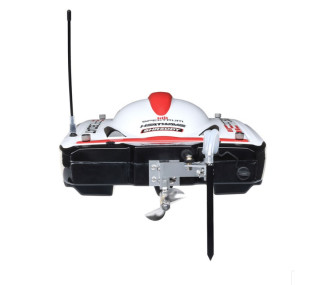 Blackjack 24" V2 Catamaran Brushless RTR, Vegas Offshore rouge et blanc